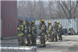 Trainee Crews Observe Another Crew Practicing a Fire Response